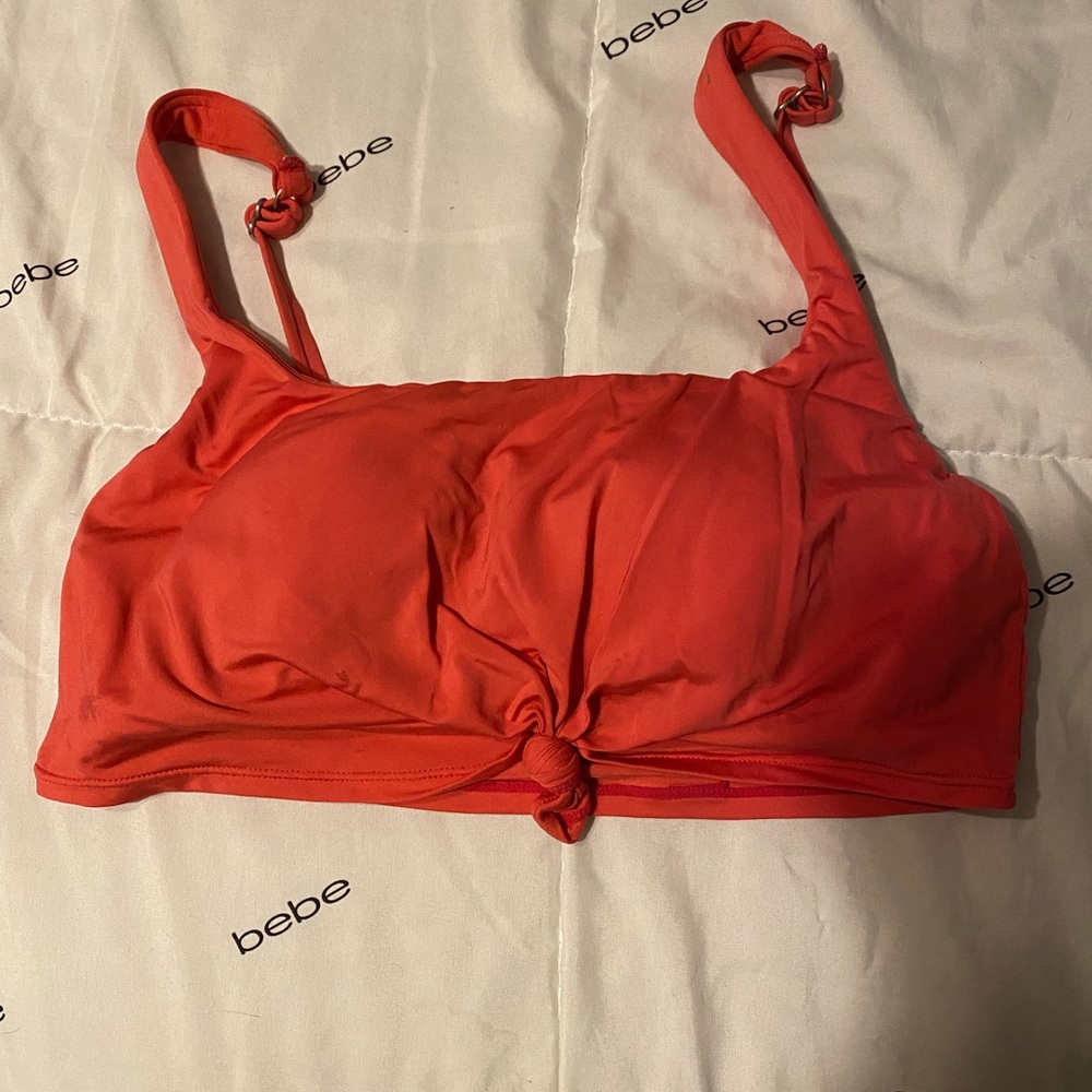 Time and tru pink bikini top